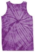 Dyenomite 420CY Cyclone Style Tie Dye Tank Tops Dyenomite 420CY Cyclone Style Tie Dye Tank Tops