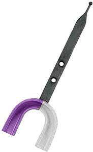 PURPLE/WHITE