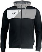 Joma Crew II Polyester Full Zip Hooded Jacket Joma Crew II Polyester Full Zip Hooded Jacket