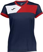 Joma Womens Crew II V-Neck Jersey Tee Joma Womens Crew II V-Neck Jersey Tee