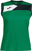 Joma Womens Crew II V-Neck Sleeveless Jersey Tee Joma Womens Crew II V-Neck Sleeveless Jersey Tee