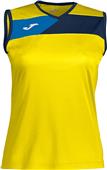 Joma Womens Crew II V-Neck Sleeveless Jersey Tee Joma Womens Crew II V-Neck Sleeveless Jersey Tee
