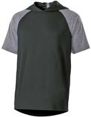 Holloway Adult Echo Short Sleeve Hoodie Holloway Adult Echo Short Sleeve Hoodie