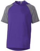 Holloway Adult Echo Short Sleeve Hoodie Holloway Adult Echo Short Sleeve Hoodie