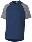 Holloway Adult Echo Short Sleeve Hoodie Holloway Adult Echo Short Sleeve Hoodie
