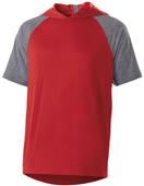 Holloway Adult Echo Short Sleeve Hoodie Holloway Adult Echo Short Sleeve Hoodie