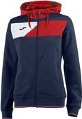 Joma Womens Girls Crew II Full Zip Hood Jacket Joma Womens Girls Crew II Full Zip Hood Jacket