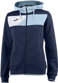Joma Womens Girls Crew II Full Zip Hood Jacket Joma Womens Girls Crew II Full Zip Hood Jacket