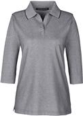 Devon & Jones Ladies Pima-Tech Oxford Pique Polo Devon & Jones Ladies Pima-Tech Oxford Pique Polo