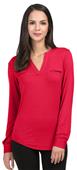 Lilac Bloom Alexandra Split Neck Top Lilac Bloom Alexandra Split Neck Top