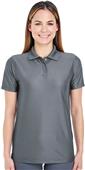 UltraClub Ladies Cool & Dry Elite Tonal Strip Polo UltraClub Ladies Cool & Dry Elite Tonal Strip Polo