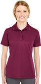 UltraClub Ladies Cool & Dry Mesh Piqué Polo UltraClub Ladies Cool & Dry Mesh Piqué Polo