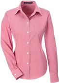 Devon & Jones Ladies Gingham Check Shirt Devon & Jones Ladies Gingham Check Shirt