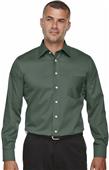 Devon & Jones Mens Solid Stretch Twill Shirt Devon & Jones Mens Solid Stretch Twill Shirt