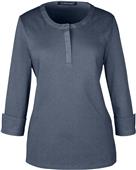Devon & Jones Ladies Blend Melange Knit Top Devon & Jones Ladies Blend Melange Knit Top