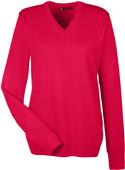 Harriton Ladies Pilbloc V-Neck Sweater Harriton Ladies Pilbloc V-Neck Sweater