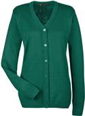 Harriton Ladies Pilbloc Cardigan Sweater Harriton Ladies Pilbloc Cardigan Sweater