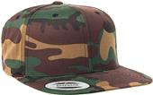 Yupoong Adult 6-Panel Flat Visor Classic Snapback Yupoong Adult 6-Panel Flat Visor Classic Snapback