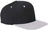 Yupoong Adult 6-Panel Flat Visor Classic Snapback Yupoong Adult 6-Panel Flat Visor Classic Snapback