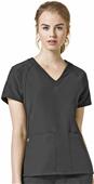 WonderWink Four-Stretch Womens V-Neck Scrub Top WonderWink Four-Stretch Womens V-Neck Scrub Top