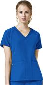 WonderWink Four-Stretch Womens V-Neck Scrub Top WonderWink Four-Stretch Womens V-Neck Scrub Top