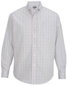 Edwards Mens Tattersall Poplin Shirt Edwards Mens Tattersall Poplin Shirt