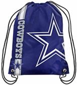 NFL Dallas Cowboys Drawstring Backpack NFL Dallas Cowboys Drawstring Backpack