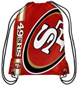 NFL San Francisco 49ers Drawstring Backpack NFL San Francisco 49ers Drawstring Backpack