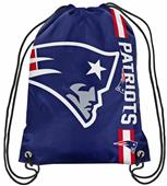 NFL New England Patriots Drawstring Backpack NFL New England Patriots Drawstring Backpack