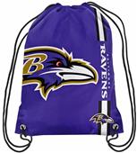 NFL Baltimore Ravens Drawstring Backpack NFL Baltimore Ravens Drawstring Backpack