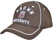 Brown University Structured Piped Cap Brown University Structured Piped Cap