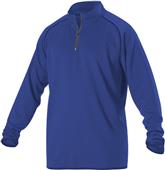 Alleson Adult/Youth Heather Gameday 1/4 Zip Jacket Alleson Adult/Youth Heather Gameday 1/4 Zip Jacket
