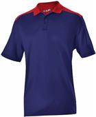 Alleson Adult Color Block Gameday Basic Polo Alleson Adult Color Block Gameday Basic Polo