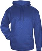 Badger Adult Line Embossed Hoodie Badger Adult Line Embossed Hoodie