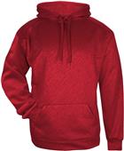 Badger Adult Line Embossed Hoodie Badger Adult Line Embossed Hoodie