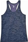 Badger Ladies' Tonal Blend Racerback Tank Badger Ladies' Tonal Blend Racerback Tank