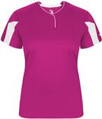Badger Ladies/Girls Stricker Placket Jersey Badger Ladies/Girls Stricker Placket Jersey