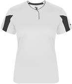 Badger Ladies/Girls Stricker Placket Jersey Badger Ladies/Girls Stricker Placket Jersey