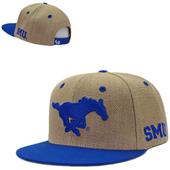 Southern Methodist Univ Heavy Jute Snapback Cap Southern Methodist Univ Heavy Jute Snapback Cap