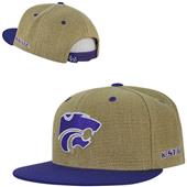 Kansas State University Heavy Jute Snapback Cap Kansas State University Heavy Jute Snapback Cap
