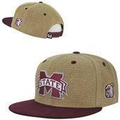 Mississippi State Univ Heavy Jute Snapback Cap Mississippi State Univ Heavy Jute Snapback Cap