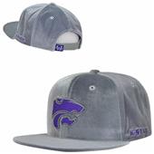 WRepublic Kansas State Univ Velvet Snapback Cap WRepublic Kansas State Univ Velvet Snapback Cap