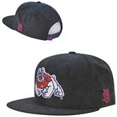 Fresno State Faux Suede Snapback Cap Fresno State Faux Suede Snapback Cap