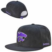 Kansas State University Faux Suede Snapback Cap Kansas State University Faux Suede Snapback Cap