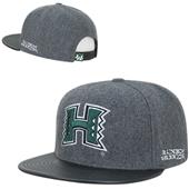 University of Hawaii Melton Vinyl Snapback Cap University of Hawaii Melton Vinyl Snapback Cap