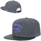 Kansas State University Melton Vinyl Snapback Cap Kansas State University Melton Vinyl Snapback Cap