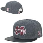 Mississippi State Univ Melton Vinyl Snapback Cap Mississippi State Univ Melton Vinyl Snapback Cap