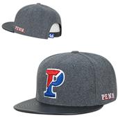 University Pennsylvania Melton Vinyl Snapback Cap University Pennsylvania Melton Vinyl Snapback Cap