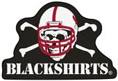 Fan Mats NCAA Nebraska Blackshirts Mascot Mat Fan Mats NCAA Nebraska Blackshirts Mascot Mat