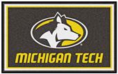 Fan Mats NCAA Michigan Tech University 4'x6' Rug Fan Mats NCAA Michigan Tech University 4'x6' Rug